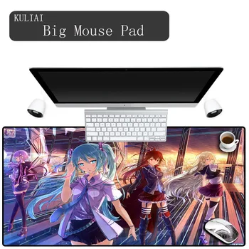 

XGZ Speed XL Gaming Mouse Pad 300*700/800*300 /900*400 Black Locking Edge Mousepad Mouse Mat Keyboard Mat Table Mat Mouse Pad