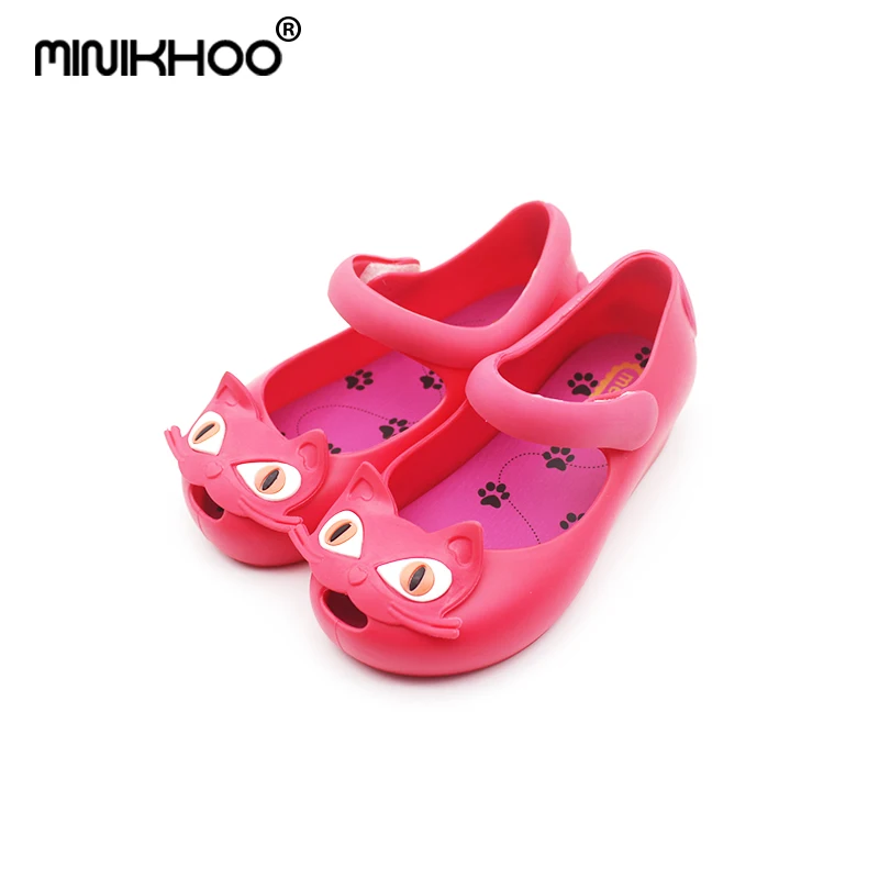 Mini Melissa 2018 Original Cats Sandals Soft Comfort Cat Shoes Jelly