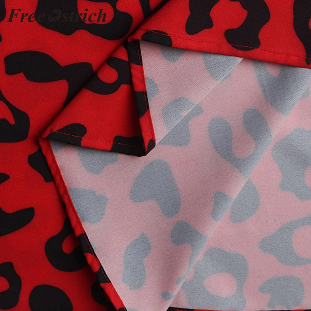 Женское вечернее платье без рукавов с принтом Страус мини в стиле Хепберн