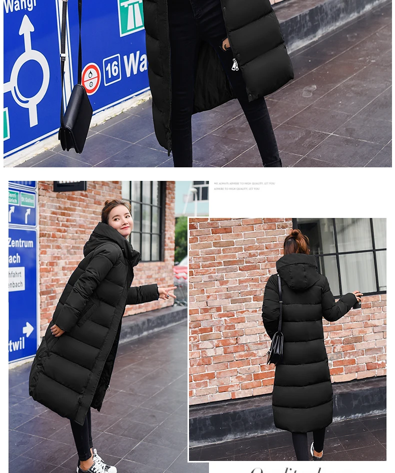 New autumn winter warm coat padded short female Slim thin jackets women's thick cotton jacket clothing