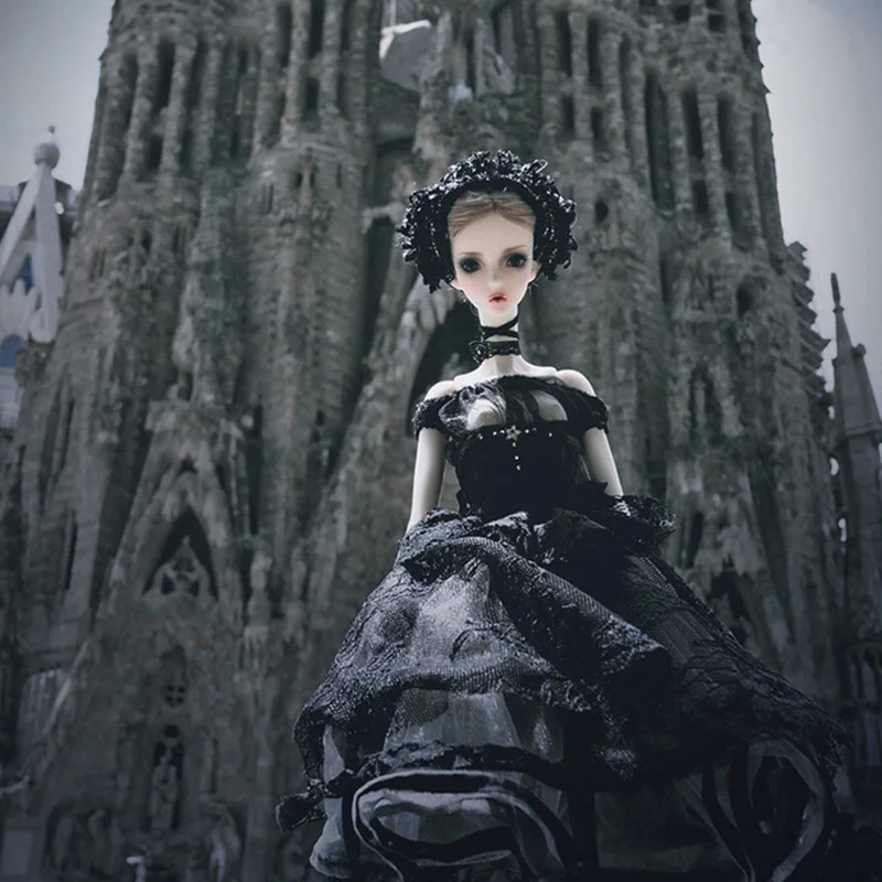 Новое поступление кукла 1/4 Black Swan BJD SD 48 5 см для девочек стройное тело свободные