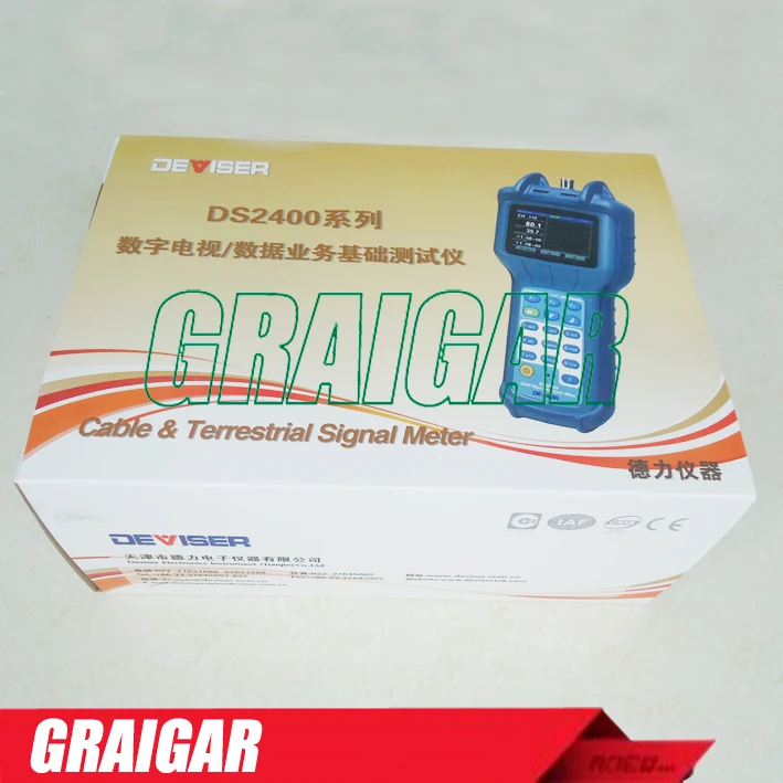 Оригинальный анализатор QAM DS2400Q CATV (много в наличии) прибор для тестирования