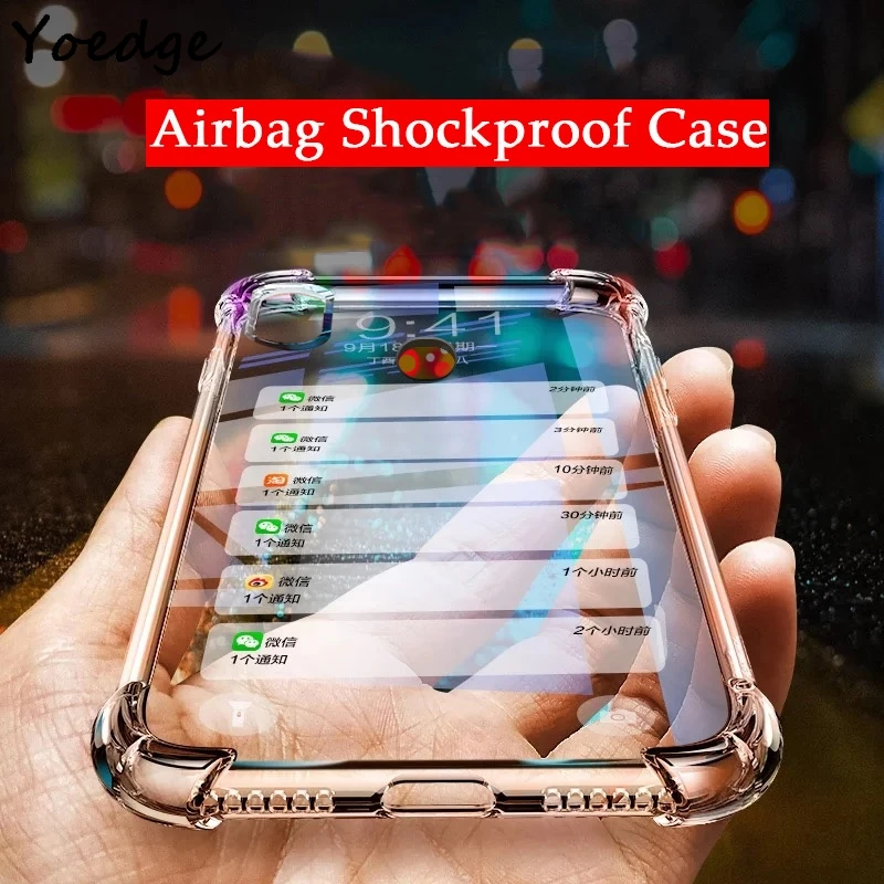 

Transparent TPU Caso For Xiaomi Mi A1 A2 6 Mix 2s 8 SE Lite Play Case For Redmi S2 4 4X 4A 5 Plus 6A Note 3 5 6 7 Pro 5A Cover