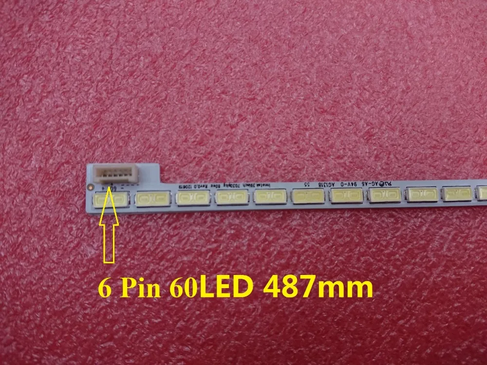 60 светодиодный 487 мм светодиодный подсветка бар для ТВ LG Innotek 39 дюймов 7030PKG 60ea T390HVN01.0 73.39T03.003-0-JS1