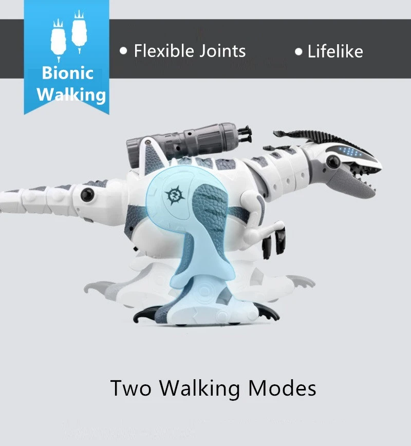 Электрический питомец игрушка K-9 ходьба поет Моделирование RC битва животное робот интерактивный Интеллектуальный динозавр игрушка с запуском мягкая пуля