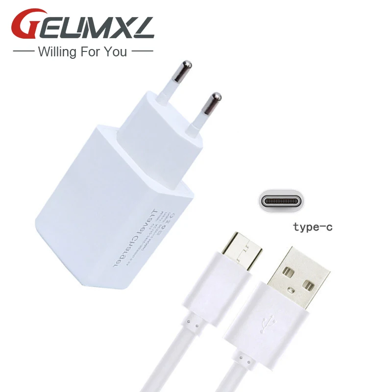 

USB C Charger 5V 2.4A Type-C Travel Wall Charger + USB Type-C Cable for Google Pixel/Pixel XL Nokia Lumia 950XL/950 Nexus 5X/6P