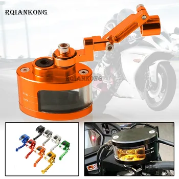 

Motorcycle Front Tank Fluid Reservoir Oil Cup for KTM Duke 390 690 SMC 1290 990 Super Duke 200 Clutch Tank Oil Fluid Cup