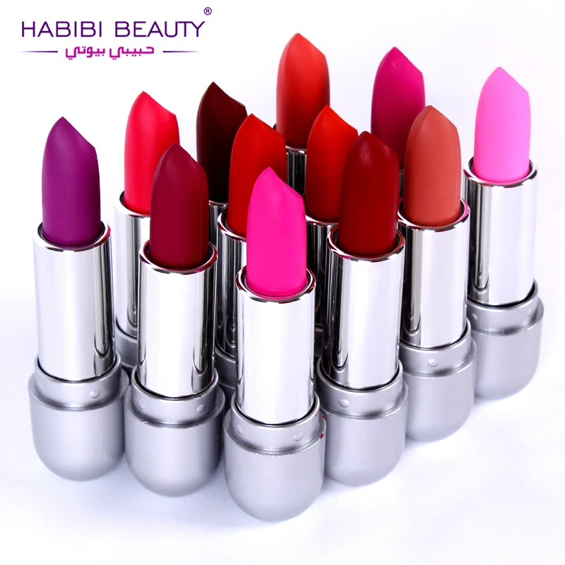 

2017 New Arrivals Lipsticks Matte Color Cosmetics Waterproof Make Up Long Lasting Red Purple Velvet Matte Lipstick Makeup