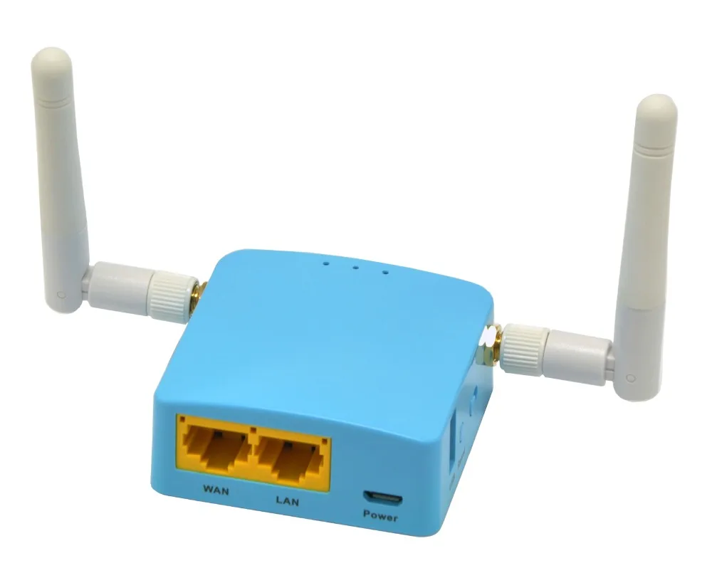 Беспроводной мини роутер MT7620A 802.11n 300 Мбит/с Wi Fi USB OPENWRT внешняя антенна 128 Мб ОЗУ/16