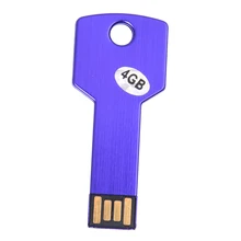10 pcs USB 2.0 4GB Metal Memoire Flash Drive Stick WIN 7/10 PC purple