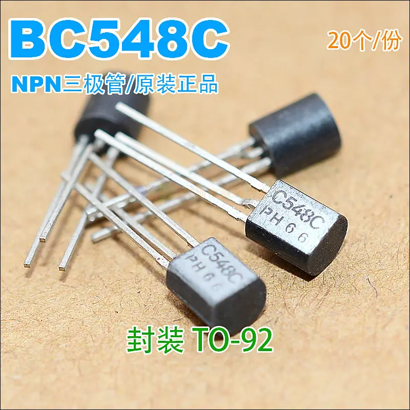 BC548C C548 NPN TO 92 300V (20pcs)|npn| - AliExpress