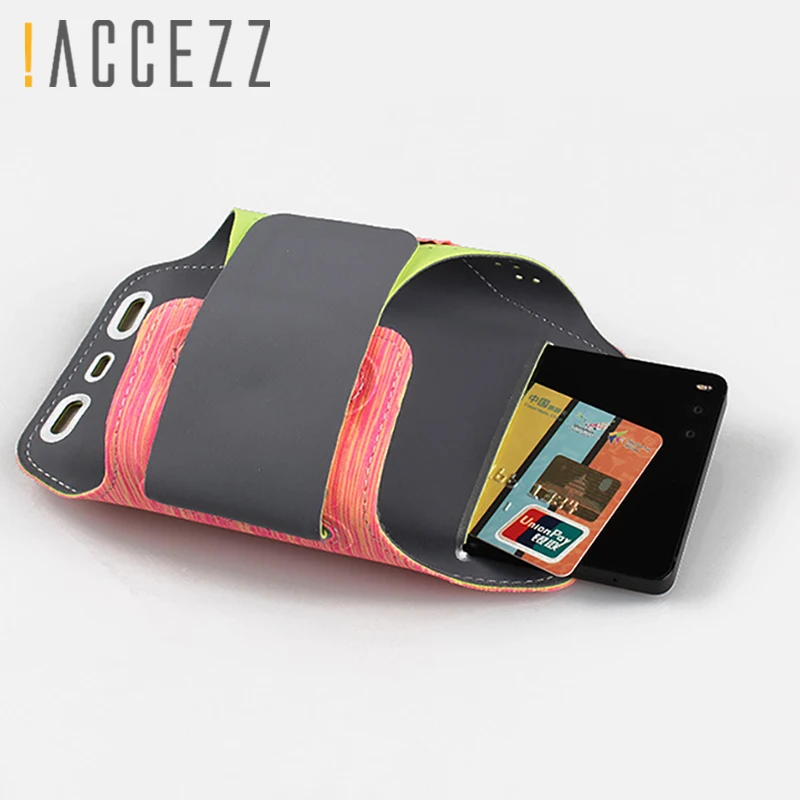 ! ACCEZZ رياضة رياضة الجري شارات حامل 4.7/5.8 بوصة ل فون 7 6 8 زائد سامسونج S7 Note6 الهاتف الحقيبة غطاء حالات الفرقة الذراع