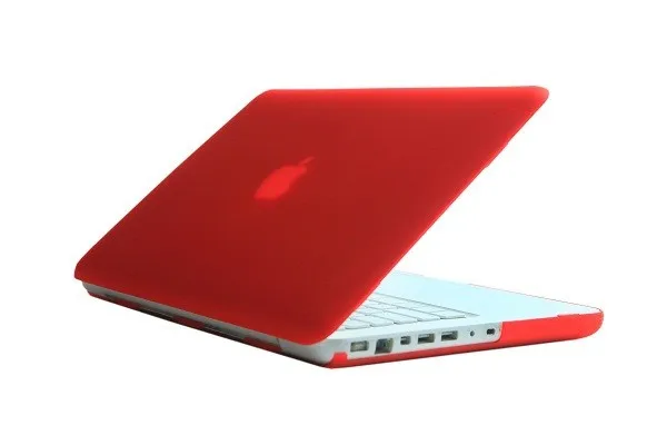 Прорезиненный Матовый Жесткий чехол для Mac Book белый 1" A1342 MC516 MC207 для Macbook ноутбука сумка для ноутбука крышка клавиатуры
