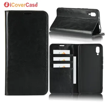 

For Vivo NEX S Flip Case Wallet Luxury Business Real Leather Cover Phone Accessories Bag For Vivo NEX S Capinha Etui Coque Capa