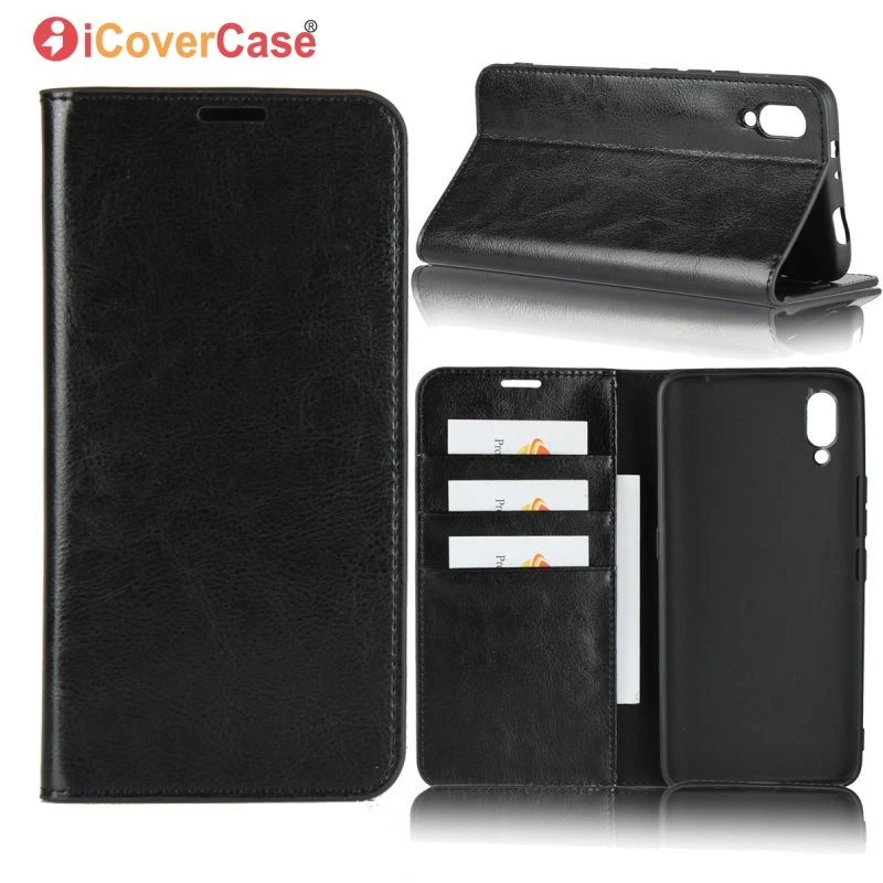 For Vivo NEX S Flip Case Wallet Luxury Business Real Leather Cover Phone Accessories Bag For Vivo NEX S Capinha Etui Coque Capa