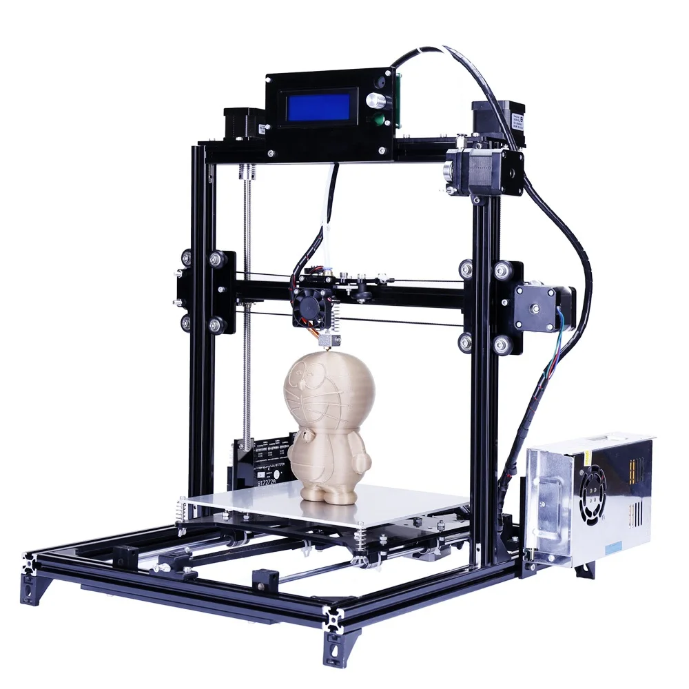 Flsun 3d принтер presia автоматический уровень DIY 3D-принтер набор все металлические рамки двойные Z моторы Подогрев кровати Поддержка 3d принтер