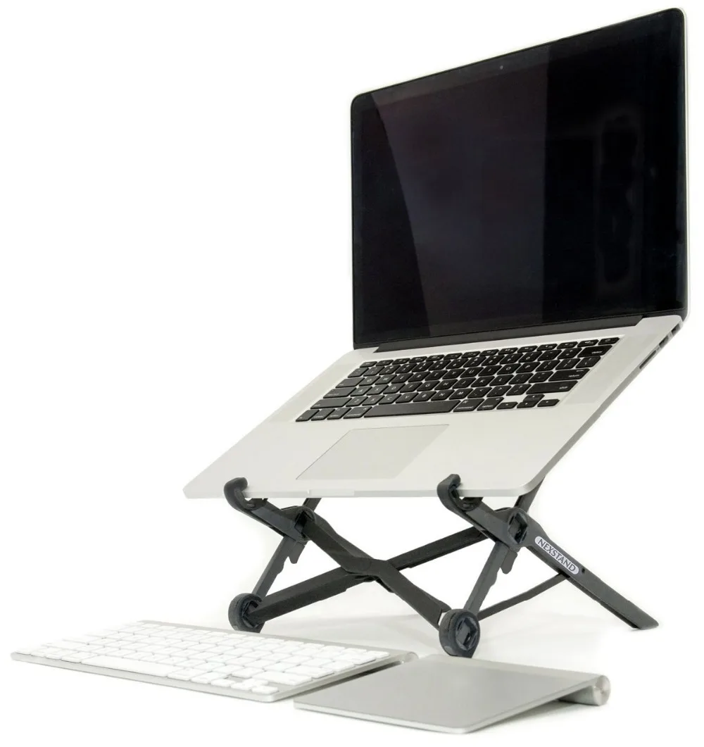 

Laptop Stand Portable & Adjustable For Apple MacBook and PC Eye-Level Ergonomic for Productivity, Lightweight folding for travel