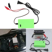 12 В 2A интеллектуальное автомобильное зарядное устройство для аккумулятора напряжение перезаряжаемое зарядное устройство для аккумулятора 220 В автоматический источник питания зеленый цвет