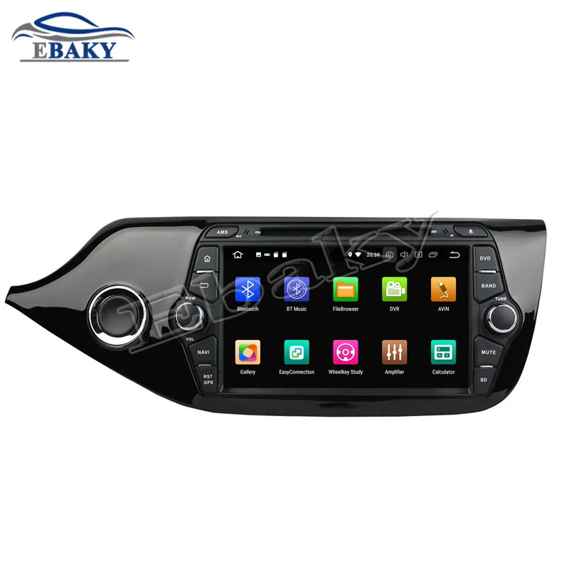 Cheap NaviTopia 8inch 4GB RAM 64GB ROM Octa Core Android 9.0 Car DVD Player For KIA CEED 2014/Bluetooth/GPS 1