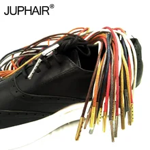 3 pairs of waxed lace leather shoes round cotton lace-up waterproof shoes men Martin boots shoe laces with Gold metal lace head 3 pairs of waxed lace leather shoes round cotton lace-up waterproof shoes men Martin boots shoe laces with Gold metal lace head