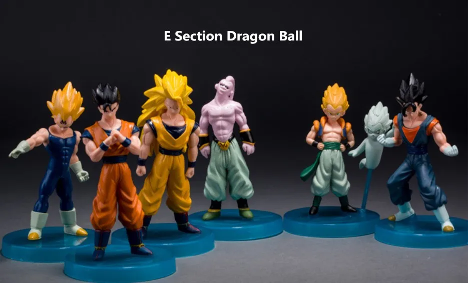 6 шт./компл. Стиль аниме-фигурка Dragon Ball Z ПВХ модель рука vegeta и Piccolo Буу Гохан куклы украшения полный набор модель игрушки