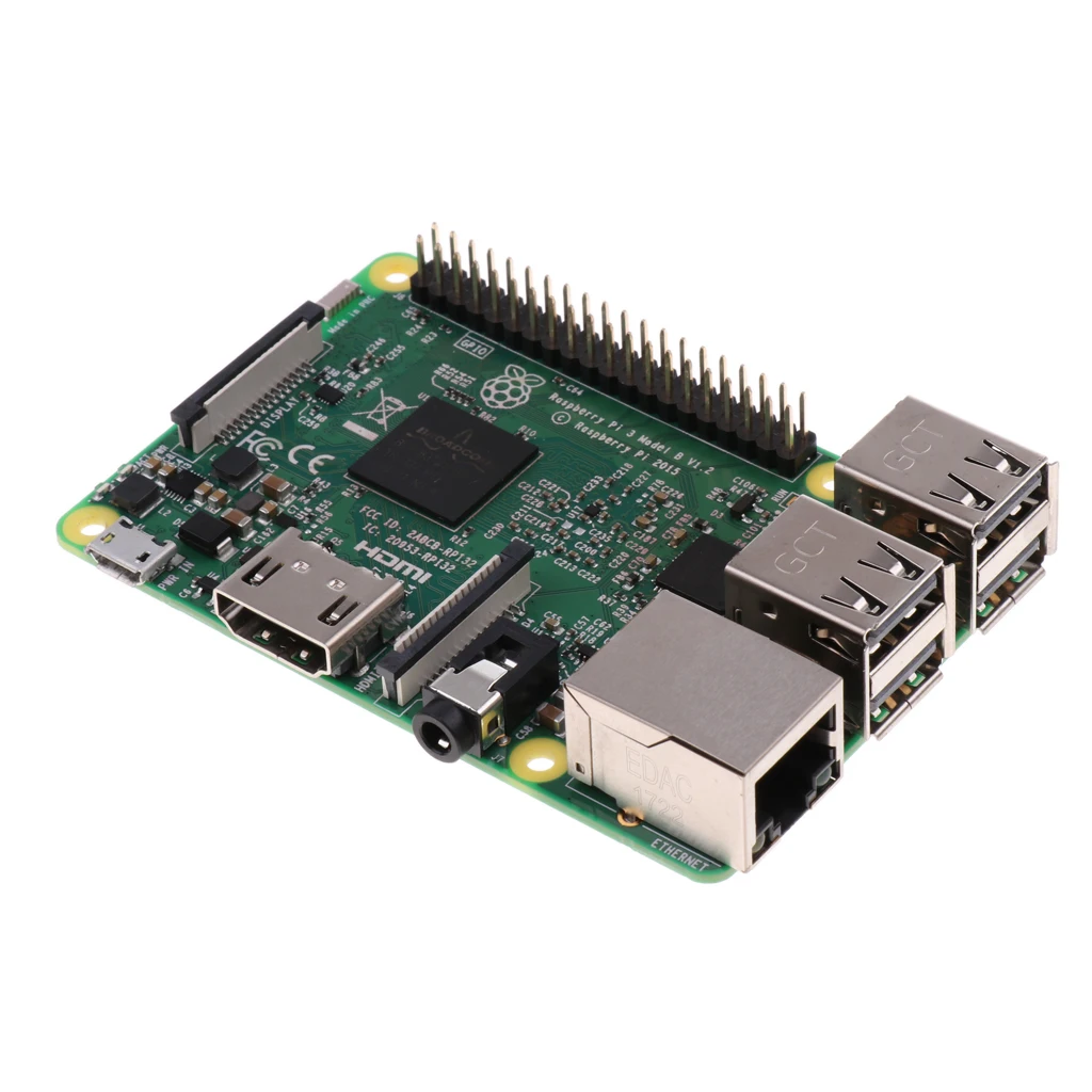 

Raspberry Pi 3 Model B Motherboard With Wireless WIFI LAN For Computers PC