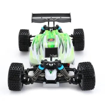 

RC Racing Car Vehicle High Speed Electric 1/18 Scale 4CH Off-road Buggy Remote Control Car 540 Brushed Green RTR