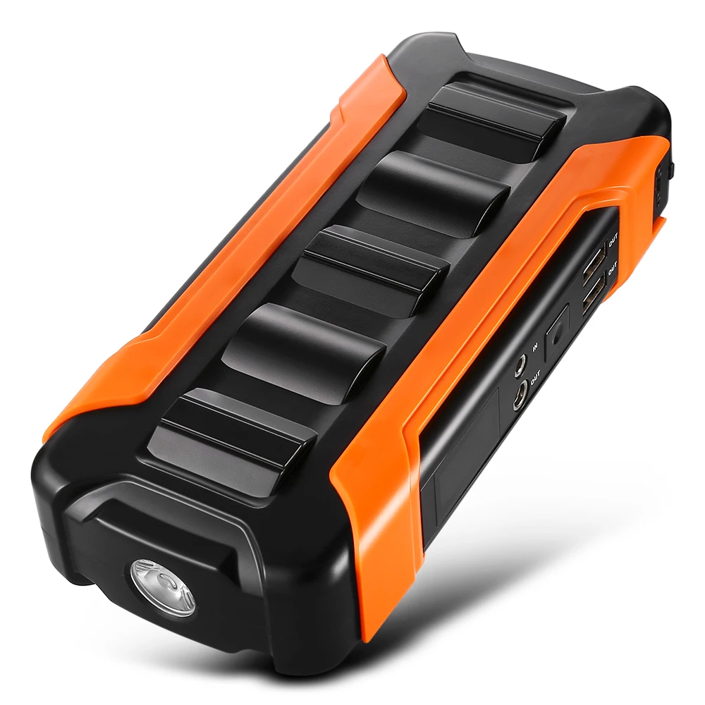 

U12 18000mAh Car Jump Starter Emergency Battery Power Booster Dual 2 USB Charger Port LED SOS Light LCD Screen with US EU Plug