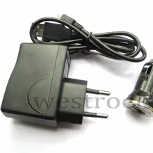 USB дорожное настенное зарядное Зарядное устройство, кабель Micro USB кабель для передачи данных и автомобильное Зарядное устройство для zte N760 N780 V881 Li3715T42P3h415266