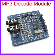 5 шт./лот VS1003B MP3 Декодирования Модуль Load Микрофон STM32 Совет по Развитию MCU Аксессуары