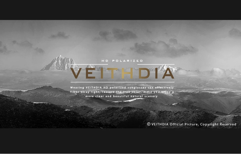 Бренд VEITHDIA, Ретро стиль, модные алюминиевые солнцезащитные очки, поляризационные, интегрированные линзы, Винтажные Солнцезащитные очки для мужчин, очки, аксессуары V6881