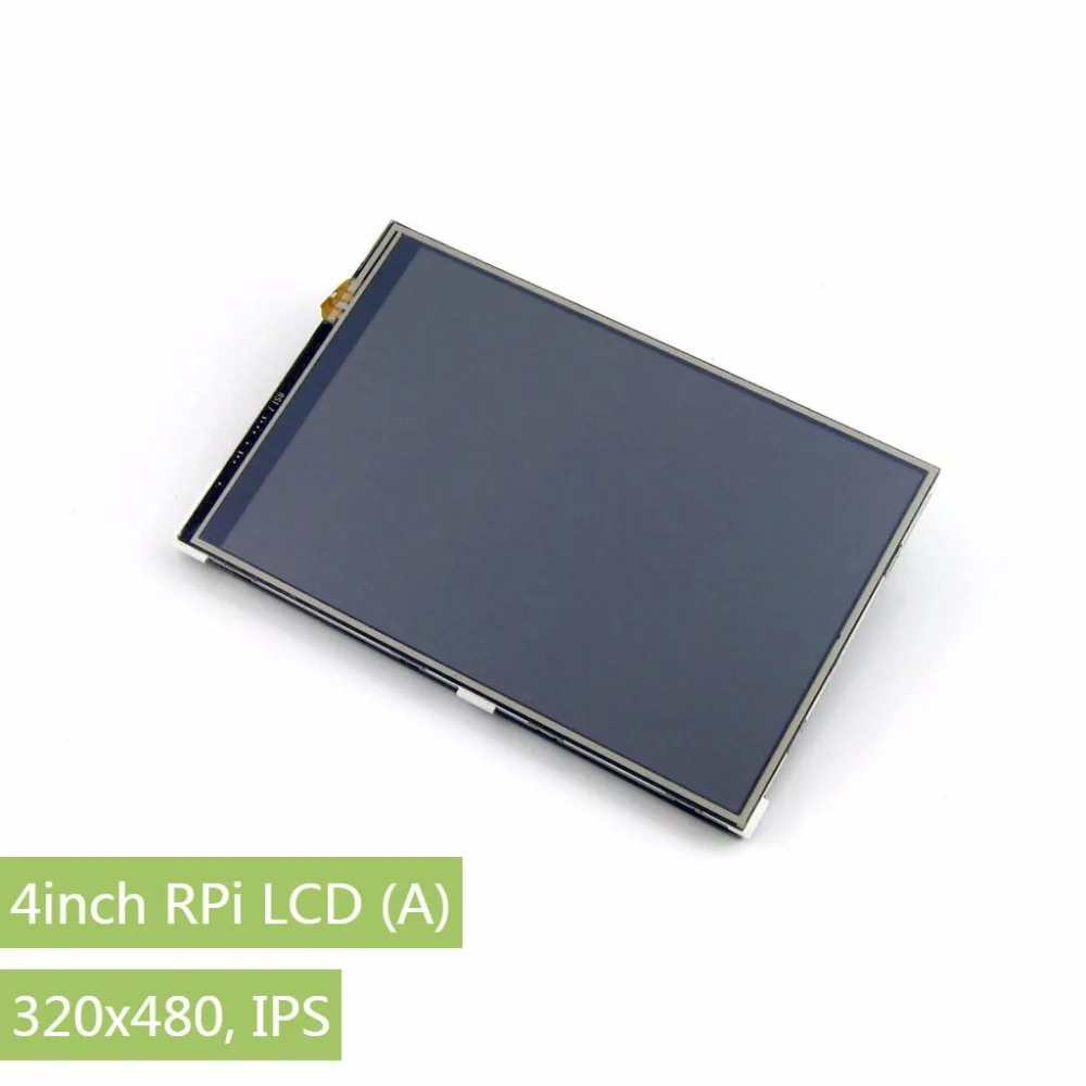 Raspberry Pi LCD Display Module 4inch RPi LCD (A) 320*480 TFT Resistive Touch Display Screen SPI Interface for all Rapsberry pi 15 4inch 4 wire resistive touch panel for 15 4inch 1280x800 1400x800 lcd screen