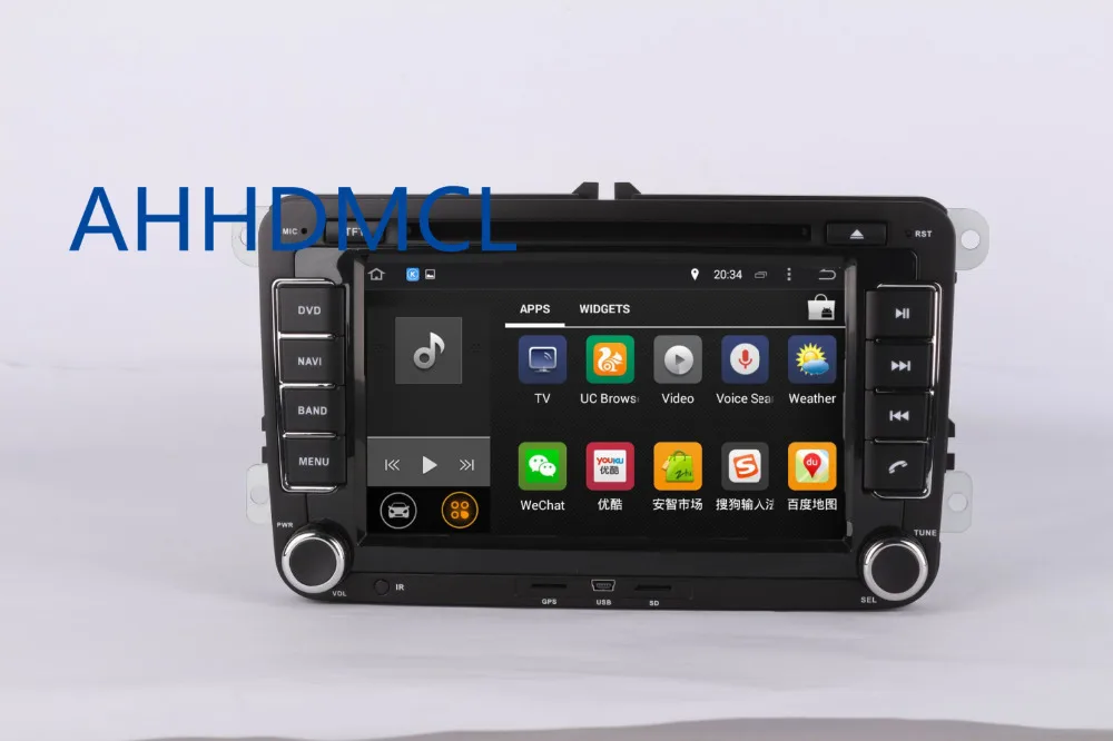 Best AHHDMCL Car Multimedia Player Stereo DVD Android 9.0 Navigation For Skoda Octavia II III Fabia 2005 ~ 2010 Superb 2005 ~ 2009 4