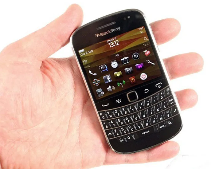 Разблокированный мобильный телефон blackberry 9900 3g QWERTY+ сенсорный экран 2,8 'WiFi gps 5.0MP 8 Гб rom мобильный телефон blackberry 9900