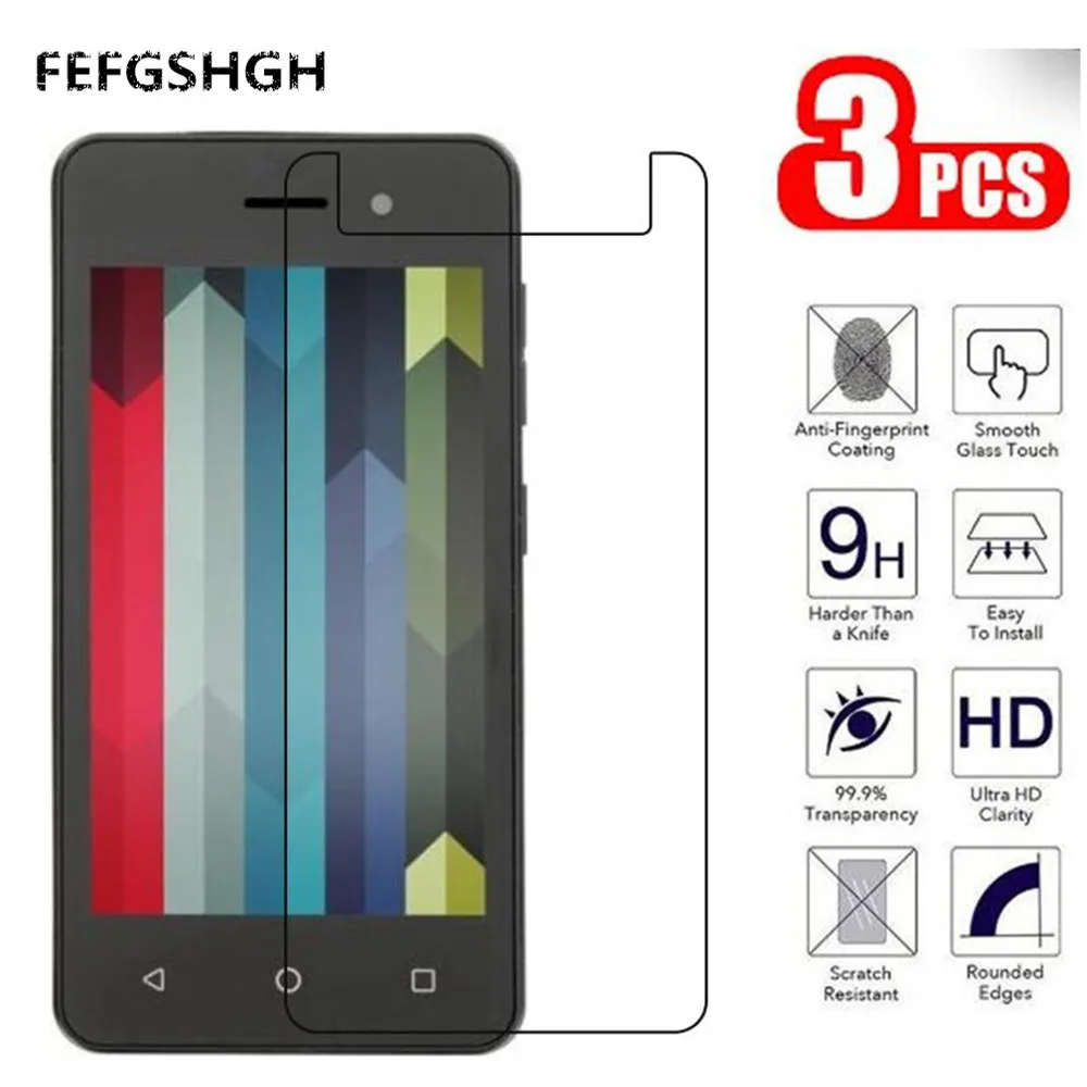 

9H Tempered Glass For Micromax Bolt Prime 3G Q306 Screen Protector Glass for Micromax Bolt Prime 3G Q306 Protective Film Glass