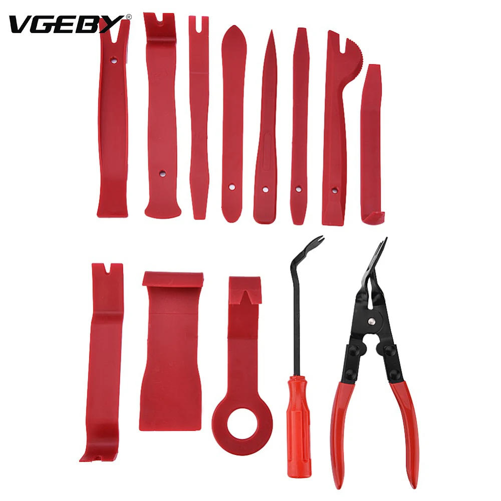 13Pcs Car Repair Disassembly Tools Kit Car DVD Stereo Refit Kits