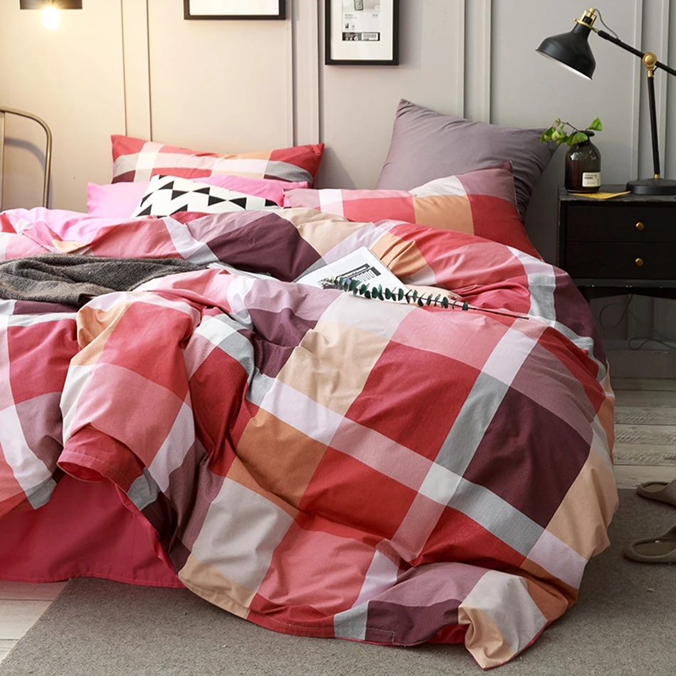 Online Get Cheap Modern Duvets Covers Aliexpresscom Alibaba Group - Red Plaid Duvet Cover Set Queen King Size Bedding Set Cotton Modernduvet Cover online get cheap modern duvets covers aliexpresscom alibaba group - red plaid duvet cover set queen king size bedding set cotton modernduvet cover
