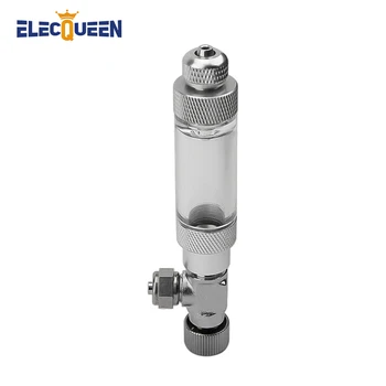 

Aquarium Co2 Bubble Counter + Needle Valve,Adjustable Co2 Regulator Check Valve,2019 New Fish Tank Co2 System Necessary Kits