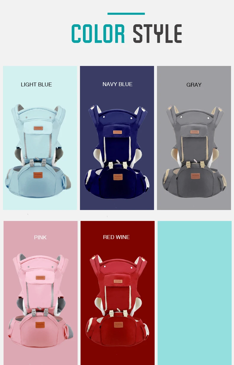 Ainomi Porte Bebe Ergonomique Sac A Dos Pour Nouveau Ne Prevention Des Jambes De Type O Echarpe Kangourou Aliexpress