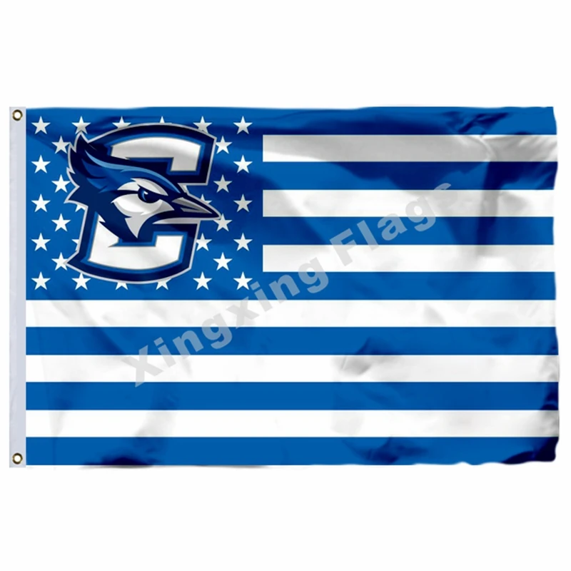 Creighton Bluejays Национальный флаг 3ft X 5ft полиэстеровый баннер Летающий Размер № 4 90*150