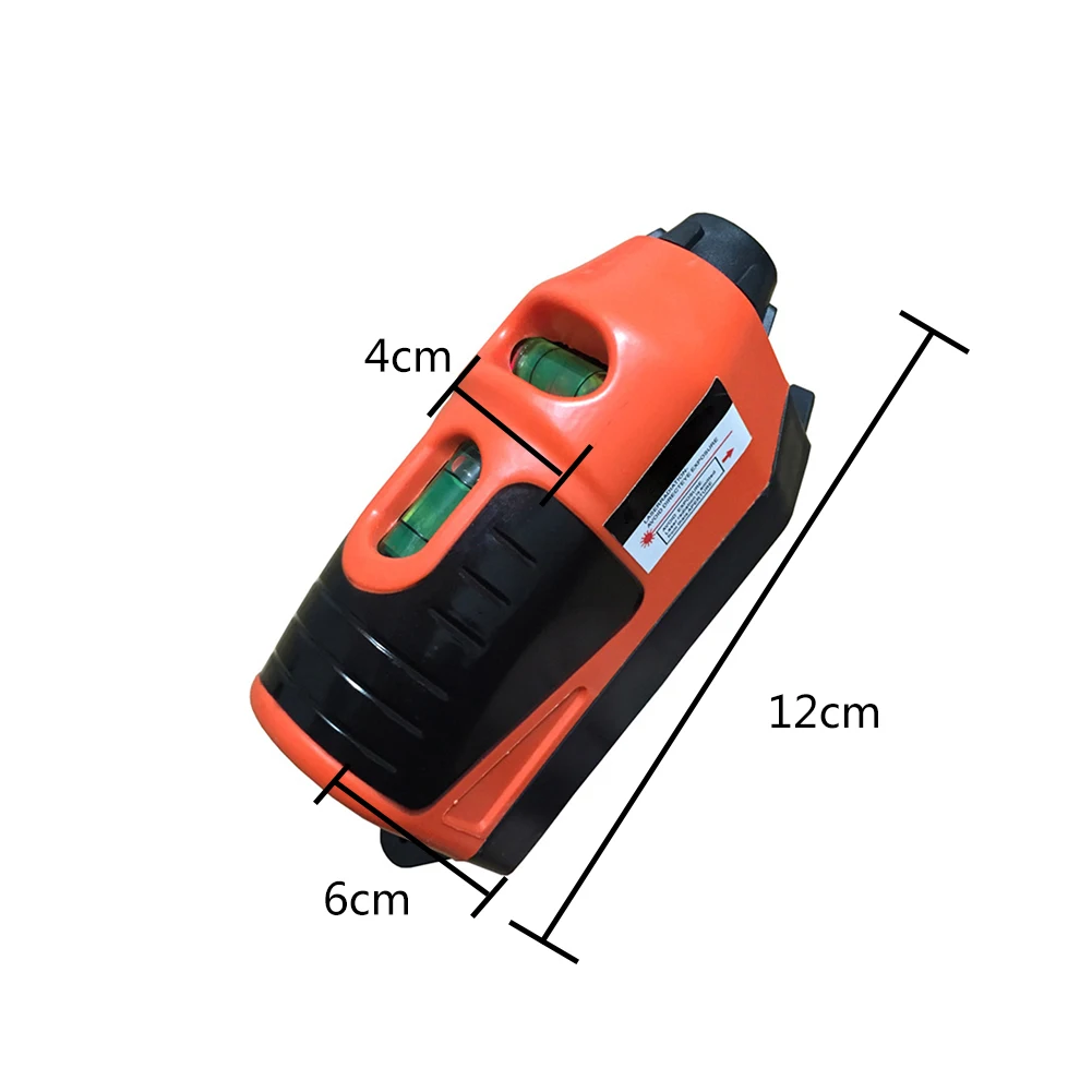 AYWTBH Self Leveling Level Multifunctional Infrared Lining Grounding Electrode Instrument with Bubbles for Woodworking Partition Tiles Level with Vertical Beam 