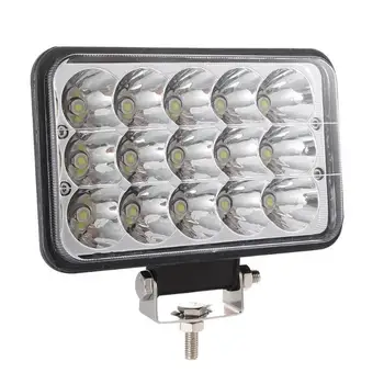 

150W Rectangular 5in 4x6 LED High Performance Waterproof Dust-Proof Fog-Proof Offroad Headlamp for Wrangler Truck Tractor Boat