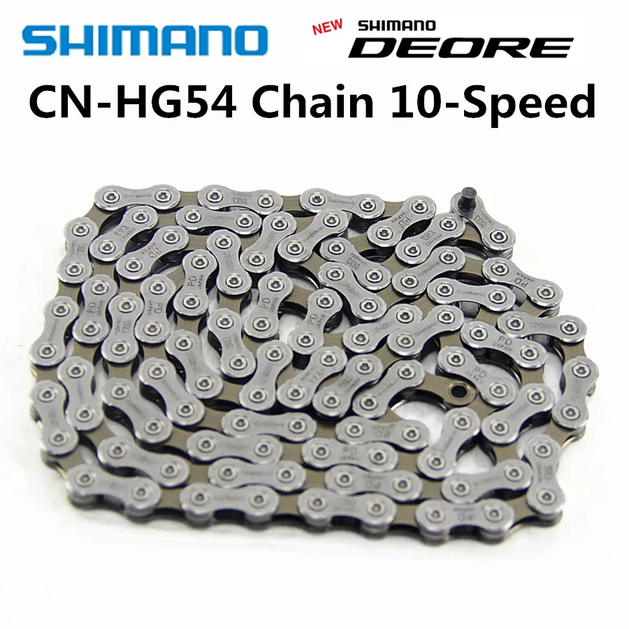 Clearance SHIMANO DEORE M6000 M610 HG54 Chain 10-Speed Mountain Bike Bicycle Chain  CN-HG54  MTB ROAD Chains 1