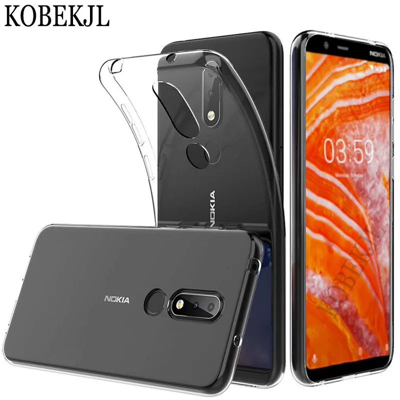 

Nokia 3.1 Plus Case Soft TPU Silicone Back Cover Phone Case For Nokia 3.1 Plus 3.1Plus TA-1118 TA-1104 TA-1113 TA-1115 TA-1125