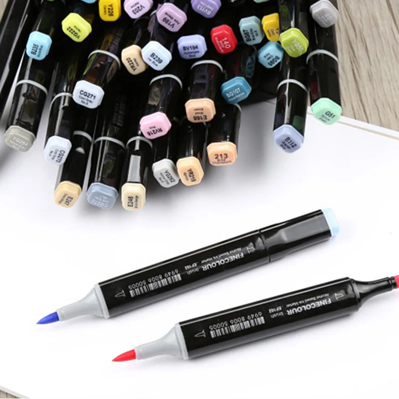 Рисунок 3 - Двусторонние маркеры для рисования Finecolour EF102