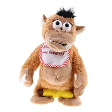 Детские интерактивные электрические плюшевые игрушки пение танцы прекрасный орангутанг Кукла Электронный Питомец плюшевые игрушки