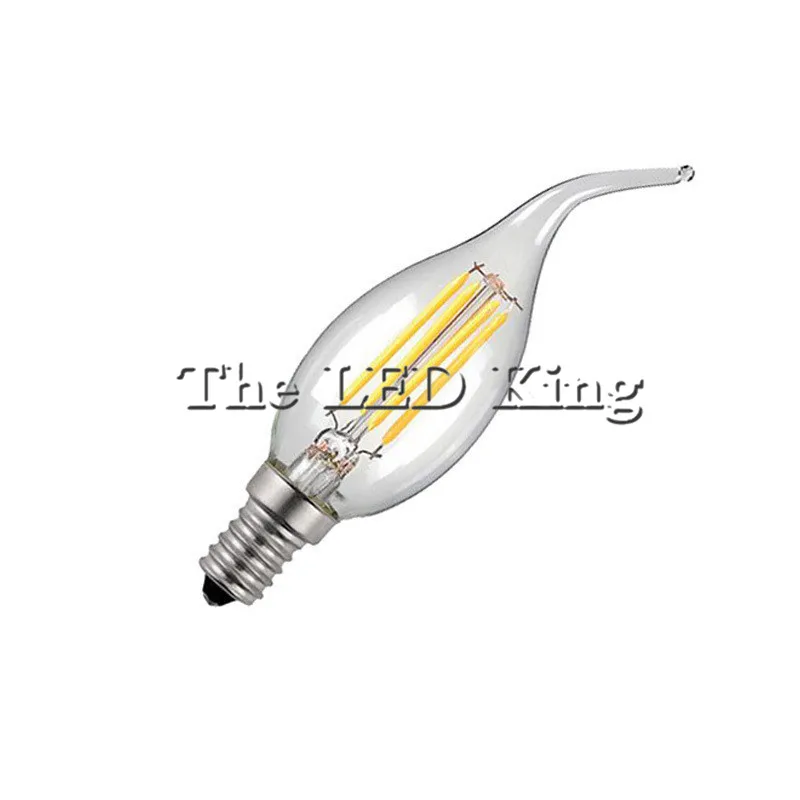 E14 COB C35 C35L 12 Вт, 18 Вт, 6 Вт, теплый белый свет COB светодиодный Ретро накаливания Эдисона лампочки переменного тока 220 V 240 V нити Винтаж свет 230 V