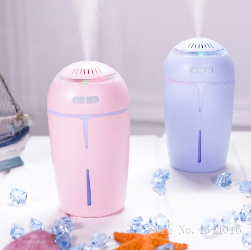 

Christmas Gift 300ML Air Humidifier for Home Water Soluble Oil Aroma Diffuser with Light Air Ultrasonic Diffuser Humidifier