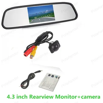 

Sale! 4.3 Inch TFT LCD Color Display Screen Car Rear View Monitor + 170 Wide Angle Night Vision Rearview Reversing Camera