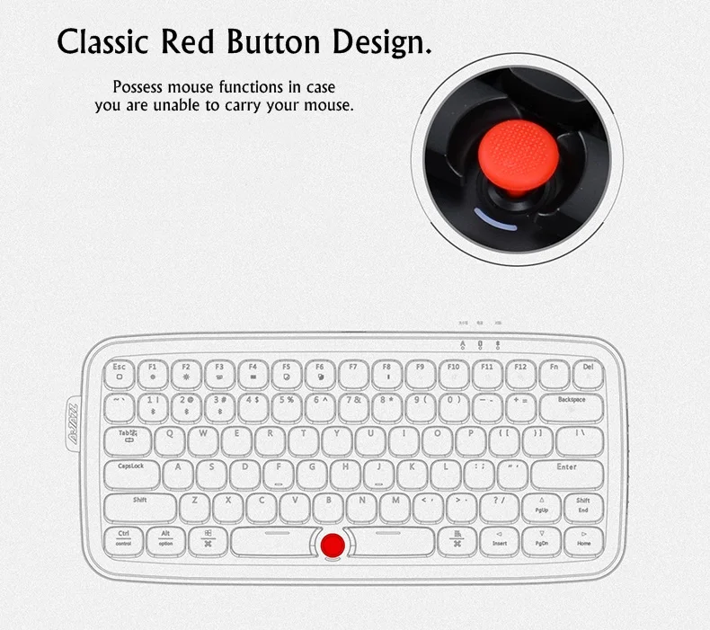 ZERO DOT двухрежимный Bluetooth/USB проводной RGB планшет с подсветкой мобильный телефон